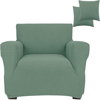 Jinamart Armchair Cover Stretch Elastic Chair Slipcover, 1-Piece (Sage, Chair) | The Storepaperoomates Retail Market - Fast Affordable Shopping