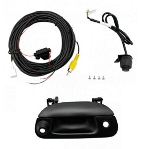Rear View Backup Camera Add On Kit w/Wiring & Tailgate Handle Compatible with F150 F250