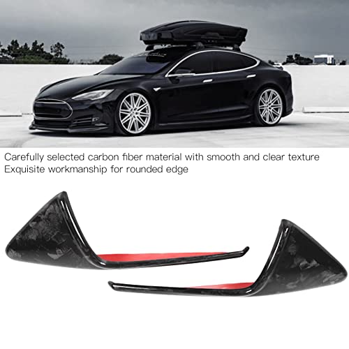 Pair Side Mudguard Camera Vent Cover Forged Carbon Fiber Replacement for Model 3 2021 plus hunting game cameras Wind Resistance | The Storepaperoomates Retail Market - Fast Affordable Shopping