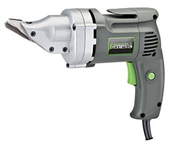 Genesis GES40 4-Amp 14-Gauge Swivel-Head Variable-Speed Power Metal Shear | The Storepaperoomates Retail Market - Fast Affordable Shopping