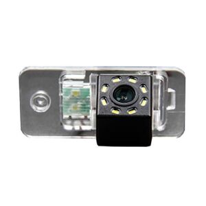 HD 720p Waterproof Parking Camera Night Vision Reversing Camera Rear View Backup Camera for Audi A6 C6 S6 Audi A3 (8P) 8V S3 A4 B6 B7 B8 S4 A5 S6 RS6 A8 RS4 TT 8N Q3 Q5 Q7 (A=Screw Style)