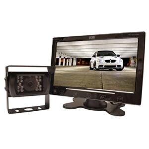 BOYO VISION VTC307M – Vehicle Backup Camera System with 7â€ Monitor and Heavy-Duty Backup Camera for Car, Truck, SUV and Van, Black, 10X7X5