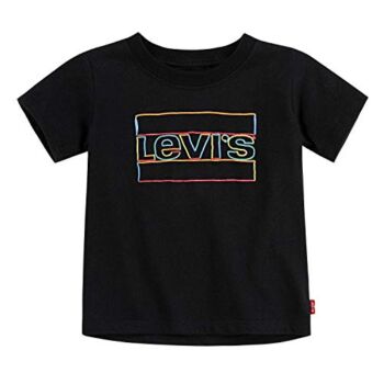 Levi’s Baby Boys’ Graphic T-Shirt, Black/Multi, 24M | The Storepaperoomates Retail Market - Fast Affordable Shopping