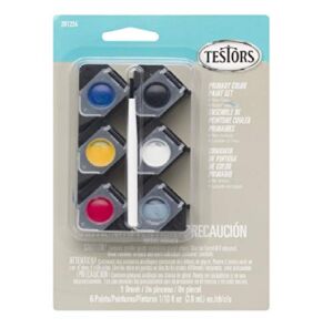 Paint & Glue – Testors Primary Color Paint Set
