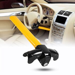 Car Steering Wheel Lock-Universal Auto Car Anti-Theft Security Rotary Steering Wheel Lock Top Mount SUV