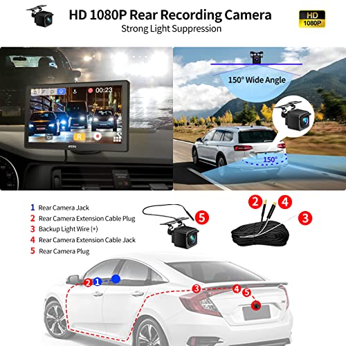 ATOTO AC-P807KIT P8 Series Accessories Set- Includes AC-44F6 Remote Control,1080P(AC-FCR01)&(AC-RCR01)Recording Camera,AC-MIC2 External Microphone,Cigarette Lighter Power Cord,Only for ATOTO P807SD-RM | The Storepaperoomates Retail Market - Fast Affordable Shopping
