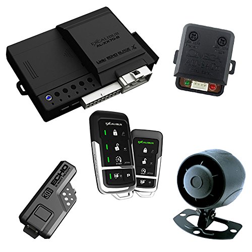 Excalibur AL17753DB 2-Way Paging Remote Start/Keyless Entry/Vehicle Security System (with 2 Button LED Remote and Sidekick Remote), 1 Pack | The Storepaperoomates Retail Market - Fast Affordable Shopping