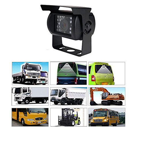 18 IR LED Night Vision Vehicle Car Rear View Reversing Backup Parking Camera Waterproof for Monitor with 10M Video Cable 12V-24V | The Storepaperoomates Retail Market - Fast Affordable Shopping