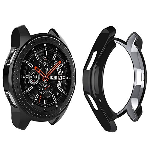 Case Compatible Samsung Galaxy Watch 46mm, NaHai TPU Slim Plated Case Shock-Proof Cover All-Around Protective Bumper Shell for Galaxy Watch 46mm SM-R800 Smartwatch, (Not Galaxy Watch 4 Classic 46mm) | The Storepaperoomates Retail Market - Fast Affordable Shopping