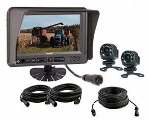 Voyager VOS7MDCL2B ToughCam 2-Camera Observation System, ToughCam 7″ LCD Observation Monitor, 2 ToughCam CMOS Camera, VOSHD4MNT 4″ LCD Monitor Mount, 2 CEC25 25′ Cable and CEC75 75′ Cable