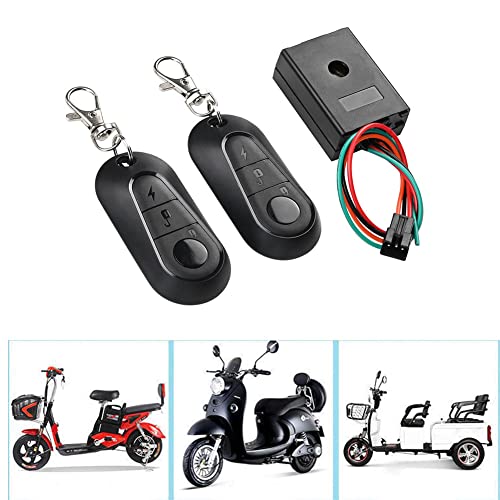 REIO E-Bike Alarm System 36V 48V 60V 72V with Dual Switch for Electric Bicycle Motorcycle Scooter Brushless Controller | The Storepaperoomates Retail Market - Fast Affordable Shopping