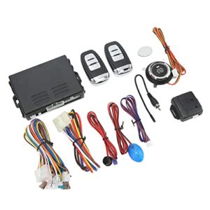 Remote Central Locking Kit, 12V Car Keyless Entry System One Button Start Anti Theft Remote Central Locking Kit for Autos