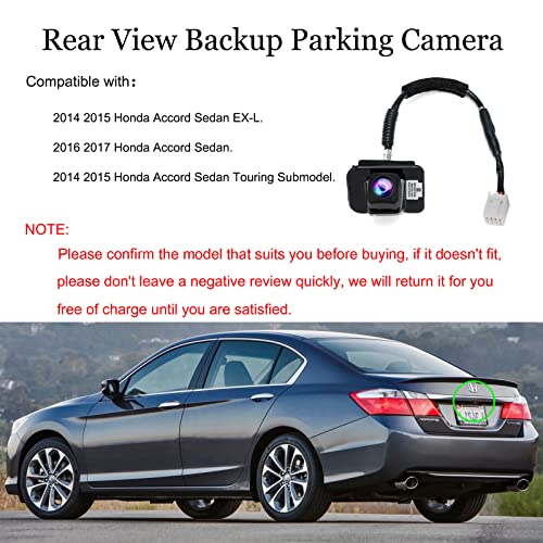 Rear View Back Up Camera 590-440 39530-T2A-A21 Compatible with 2014-2015 Honda Accord Sedan EX-L, Compatible with 2016-2017 Honda Accord Sedan, Rear View Backup Parking Camera 39530-T2A-A31 | The Storepaperoomates Retail Market - Fast Affordable Shopping