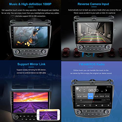 2003-07 Honda Accord Radio with Backup Camera | The Storepaperoomates Retail Market - Fast Affordable Shopping