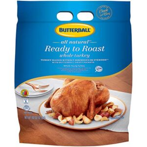 Butterball, Ready to Roast Whole Young Turkey, Frozen, 12 lbs