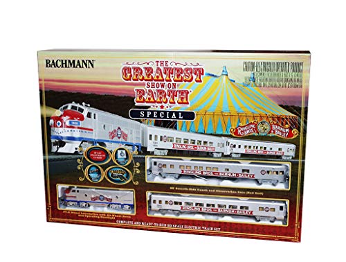 Bachmann Trains – Ringling Bros. and Barnum & Bailey The Greatest Show On Earth Special Ready To Run Electric Train Set – HO Scale | The Storepaperoomates Retail Market - Fast Affordable Shopping