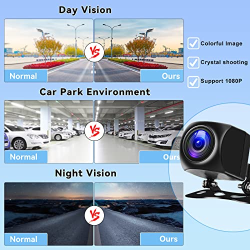 Hikity AHD Backup Camera for Car Rear View Camera Color Night Vision Reverse Camera Parking System Rearview Reversing Camera Waterproof Back Up Camera | The Storepaperoomates Retail Market - Fast Affordable Shopping