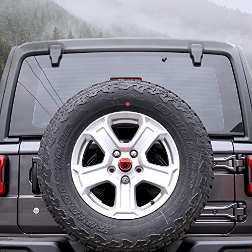 Car Rear Camera Decoration Cover Bezel Trim for Jeep Wrangler JL JLU 2018-2021 (Red) | The Storepaperoomates Retail Market - Fast Affordable Shopping