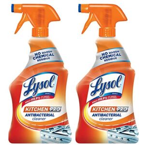 Lysol Kitchen Pro Antibacterial Cleaner Trigger, 22 Fl Oz (Pack of 2)