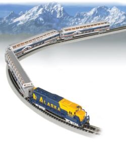 Bachmann Trains – McKinley Explorer Ready To Run Electric Passenger Train Set – N Scale , Navy