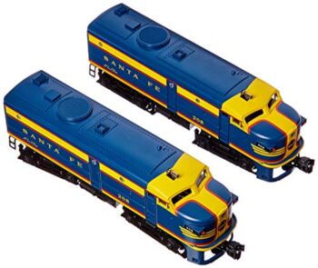 Williams by Bachmann Santa Fe #208 Alco Fa-2 Powered & Dummy A-A Train Set (O Scale), Blue/Yellow | The Storepaperoomates Retail Market - Fast Affordable Shopping