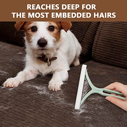 Reusable Pet Hair Remover, Lint Cleaner Pro 2 PCS – The Non-Damaging Lint Remover and Carpet Scraper – Easy Cat Hair Remover & Pet Hair Remover for Couch, Clothes & Rugs | The Storepaperoomates Retail Market - Fast Affordable Shopping