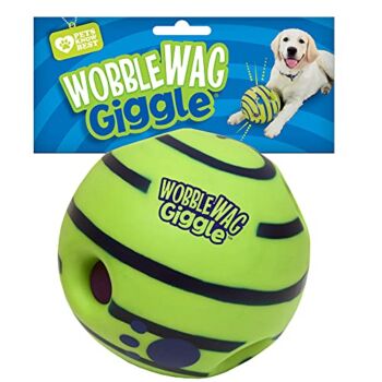 Wobble Wag Giggle Ball, Interactive Dog Toy, Fun Giggle Sounds When Rolled or Shaken, Pets Know Best, As Seen On TV | The Storepaperoomates Retail Market - Fast Affordable Shopping