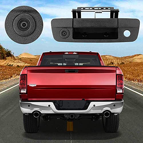 Backup Camera Tailgate Handle for 2009-2017 Ram 1500 2500 3500 Rear View Camera, Fit Aftermarket Display | The Storepaperoomates Retail Market - Fast Affordable Shopping