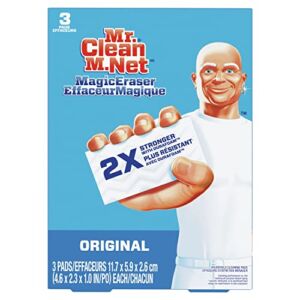 Mr. Clean Original Magic Eraser Cleaning Pads with Durafoam, 3 Count