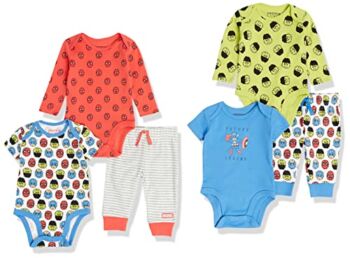 Amazon Essentials Disney | Marvel | Star Wars Baby Boys’ 6-Piece Outfit Set, Marvel Friends, 9 Months | The Storepaperoomates Retail Market - Fast Affordable Shopping