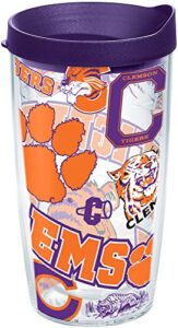 Tervis Tumbler With Lid, 16 oz, Clear