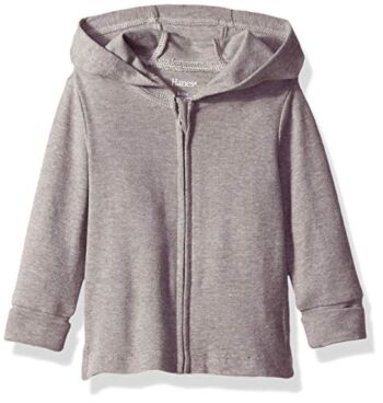 Hanes Ultimate Baby Zippin Knit Hoodie, Dark Grey, 18-24 Months | The Storepaperoomates Retail Market - Fast Affordable Shopping