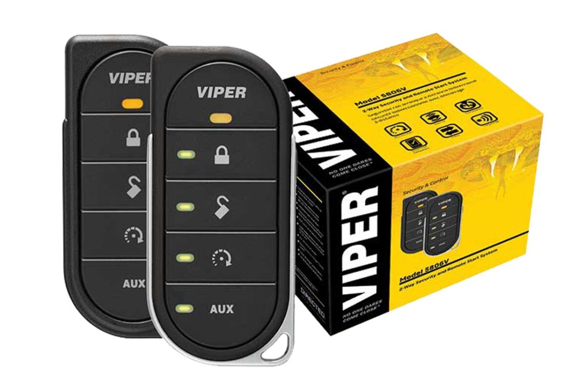 Viper 5806V 2-Way Security System w/Remote | The Storepaperoomates Retail Market - Fast Affordable Shopping