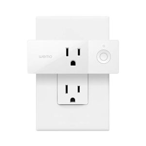 Wemo Mini Smart Plug Compatible with Alexa, Google Assistant & Apple HomeKit, 5-pack (Certified Refurbished)