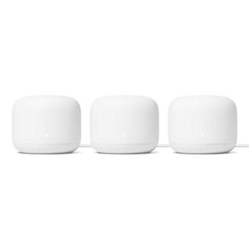 Google Nest WiFi Router 3 Pack – 2nd Generation 4×4 AC2200 Mesh Wi-Fi Routers with 6600 Sq Ft Coverage (Renewed) ( One Router & Two extenders) | The Storepaperoomates Retail Market - Fast Affordable Shopping
