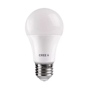 Cree Lighting Basic Series A19 Bulb, 2700K Dimmable LED Bulb, 60W + 800 Lumens, Soft White, 4 Pack, (A19-60W-B2-27K-E26-U4)