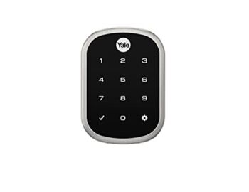 Yale | LiftMaster Smart Lock with Touchscreen Deadbolt- Works with myQ App & Key by Amazon in-Garage Delivery when paired with Smart Garage Hub (sold separately), Satin Nickel | The Storepaperoomates Retail Market - Fast Affordable Shopping