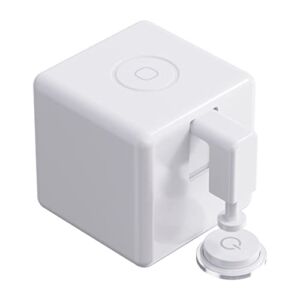 Adaprox Fingerbot smart button switch pusher, app and timer control, no wiring, compatible with Alexa, Google Assistant IFTTT when used with HomeHub (Fingerbot Plus)