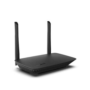 Linksys WiFi 5 Router, Dual-Band, 1,500 Sq. ft Coverage, 10+ Devices, Parental Control, Supports Guest WiFi, Speeds up to (AC1200) 1.2Gbps – E5400