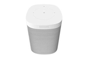 Sonos One (Gen 2) – Voice Controlled Smart Speaker with Amazon Alexa Built-In – White (Renewed)