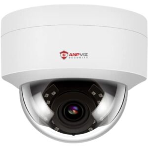 Anpviz 4MP PoE IP Dome Camera with Microphone/Audio, IP Security Camera Outdoor Night Vision 98ft Waterproof IP66 Indoor Wide Angle 2.8mm 24/7 Recording#IPC-D240W-S