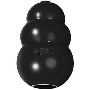 KONG – Extreme Dog Toy – Toughest Natural Rubber, Black – Fun to Chew, Chase and Fetch – for Large Dogs
