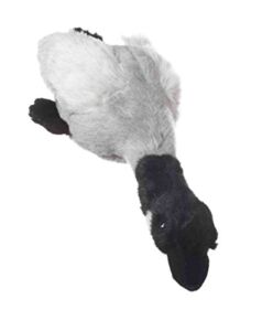 Multipet Canada Goose Migrator Bird Plush Dog Toy, Gray, 16″ (37762)