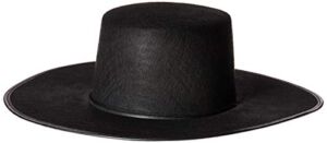 Forum Novelties Men’s Costume Spanish Hat, Black, One Size