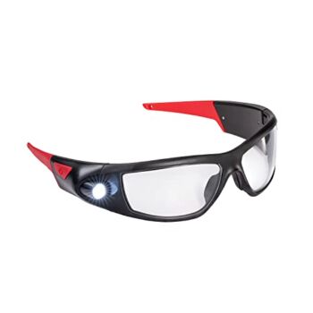 Coast SPG400 Rechargeable Lighted LED Safety Glasses with Built-In Inspection Beam, Scratch Resistant Interchangeable Lenses, ANSI Z87 Standards, UV protection, Protective Carrying Case Included | The Storepaperoomates Retail Market - Fast Affordable Shopping