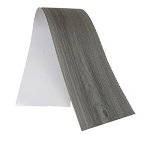 Peel and Stick Flooring Wood Plank Vinyl Flooring 35.4 in X 5.9 in Super Easy to Install 10 Pieces