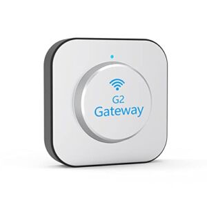 Hornbill Wi-Fi Gateway Remotely Control Your Bluetooth Smart Door Lock with TT Lock App, Smart Wi-Fi Bridge Hub Work with Alexa Voice Control Keyless Entry Keypad Smart Deadbolt, Works with 2.4 GHz