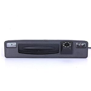 HD IP68 1280pixels 170 Wide Angle 8LED Night Vision Rear View Reverse Trunk Handle Backup Camera Compatible with F-o-r-d Escort Focus CTCC Ecoboost
