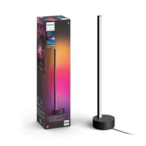 Philips Hue Gradient Signe Table Lamp, Compatible with Alexa, Apple HomeKit and Google Assistant, Black
