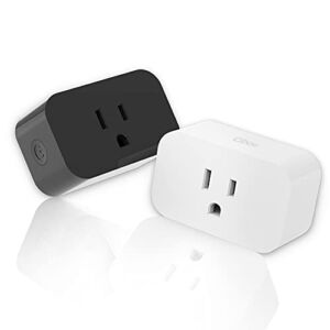Cibou Smart Plug Mini 15A 2Pack, Work with amazon Alexa,Google Home Assistant Nest,compatible wireless&bluetooth,Voice and Android&IOS APP Control to Outlets,WiFi Switch,Remote Socket,Timer Device,FCC